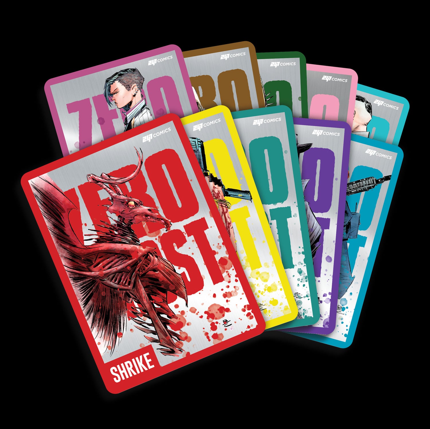 Shop 247 Comics collectibles including art prints, special editions, and creator-driven merchandise celebrating indie comic culture and art.