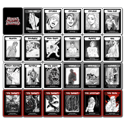 Heroes Be Damned - Social Deception Card Game