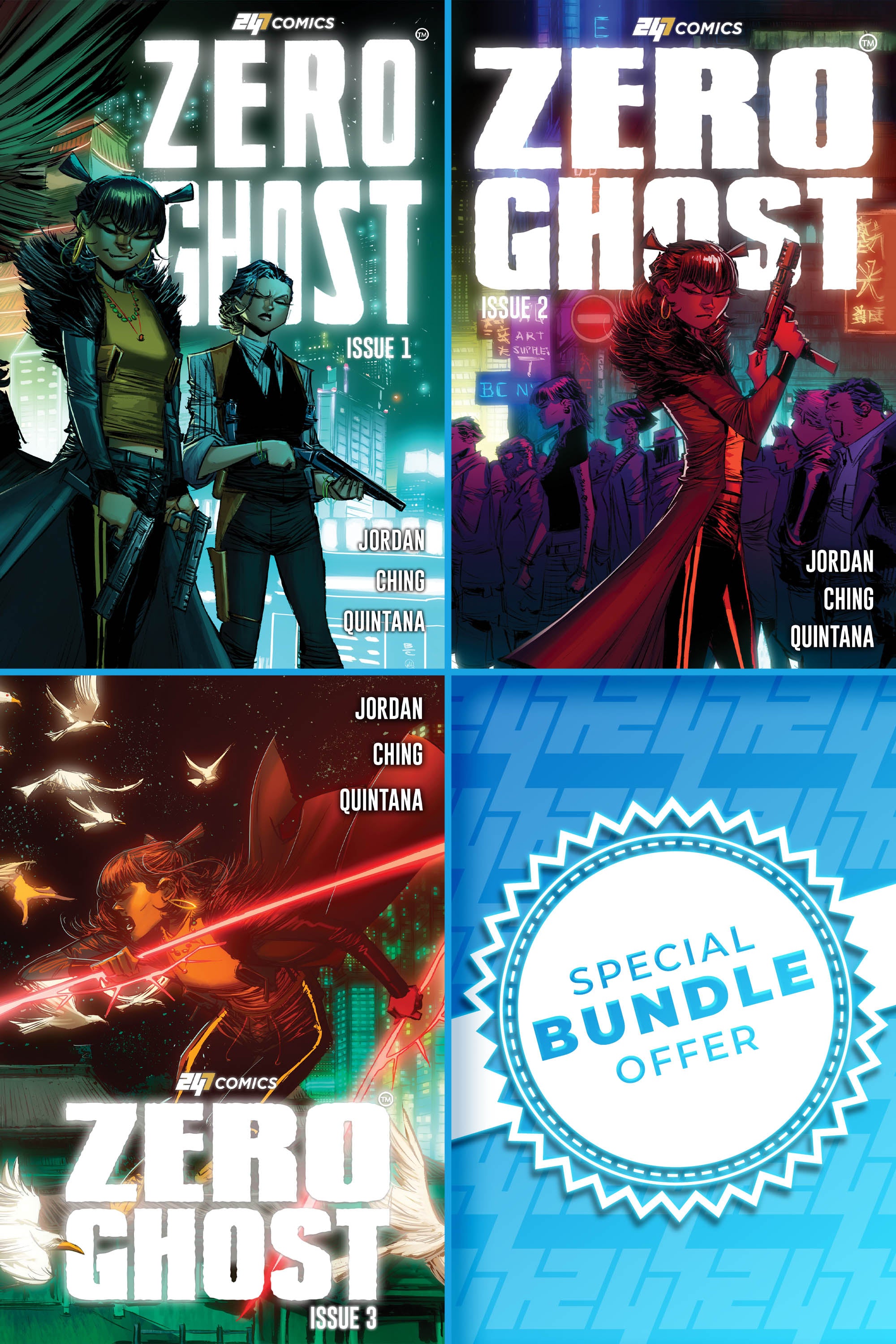 Zero Ghost (Standard) Vol. 1 Bundle – 247 Comics